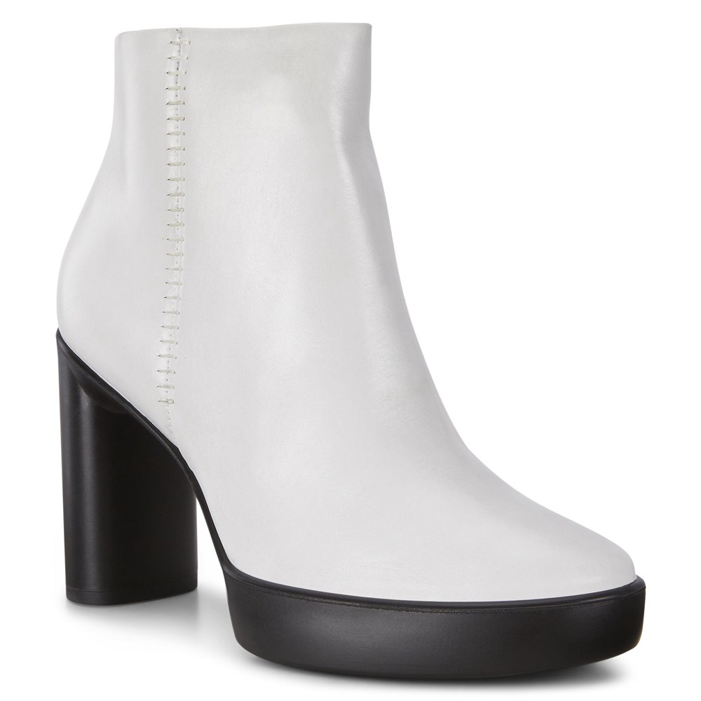 Botas Mujer - ECCO Shape Sculpted Motion 75 - Blancos/Negros - VIN952168